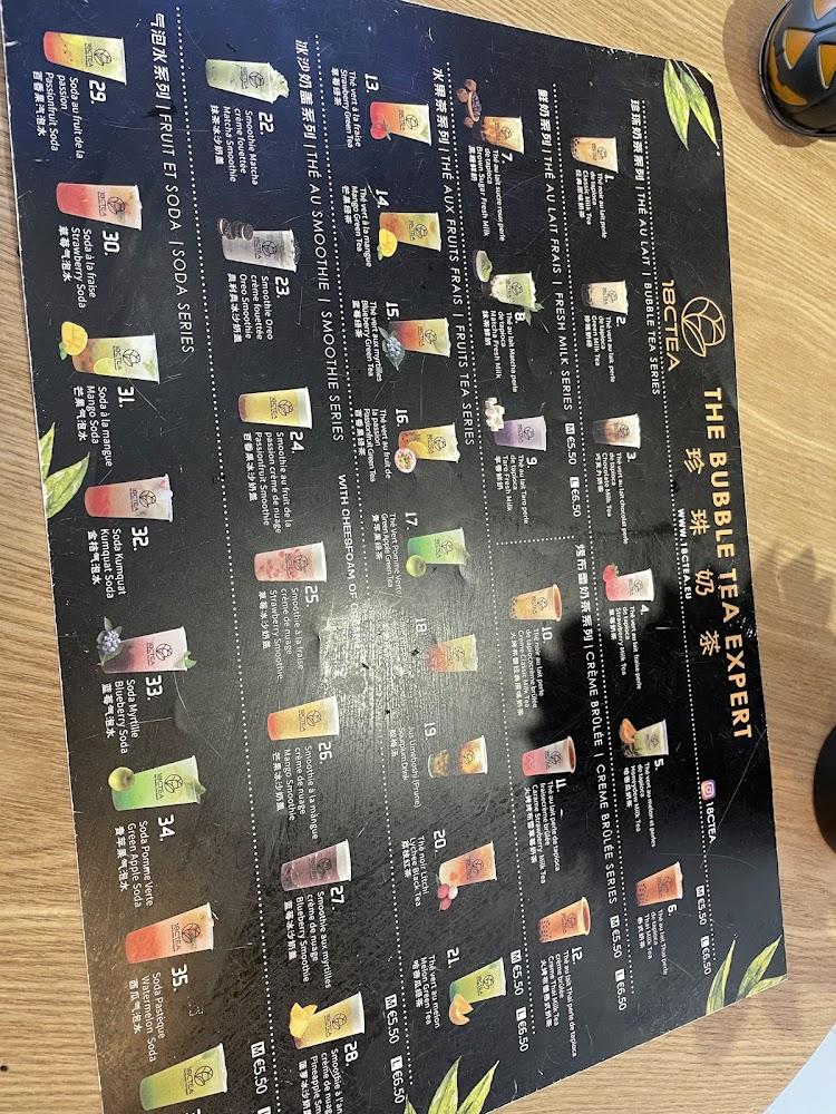 18CTEA Chartres - Menu Image 3