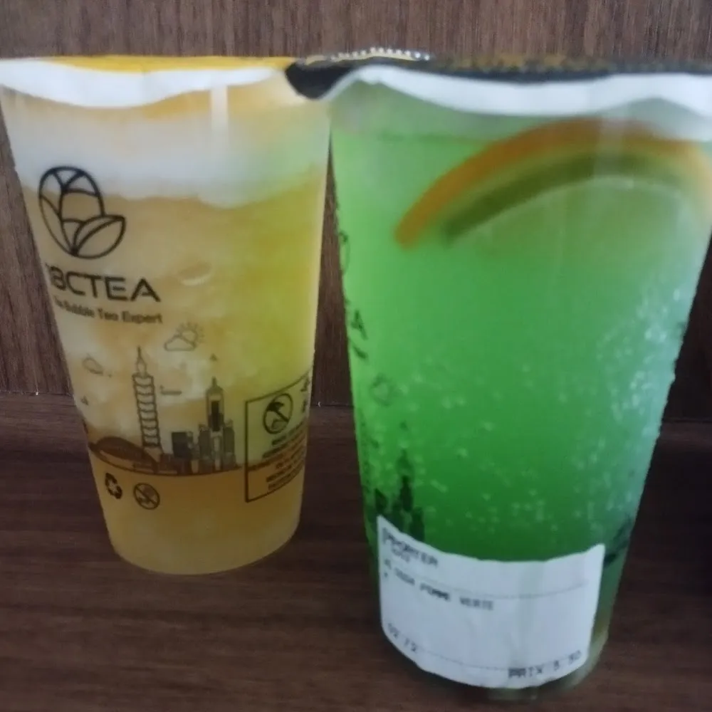 Soda Pomme Verte Etbubble Tea À la Mangue